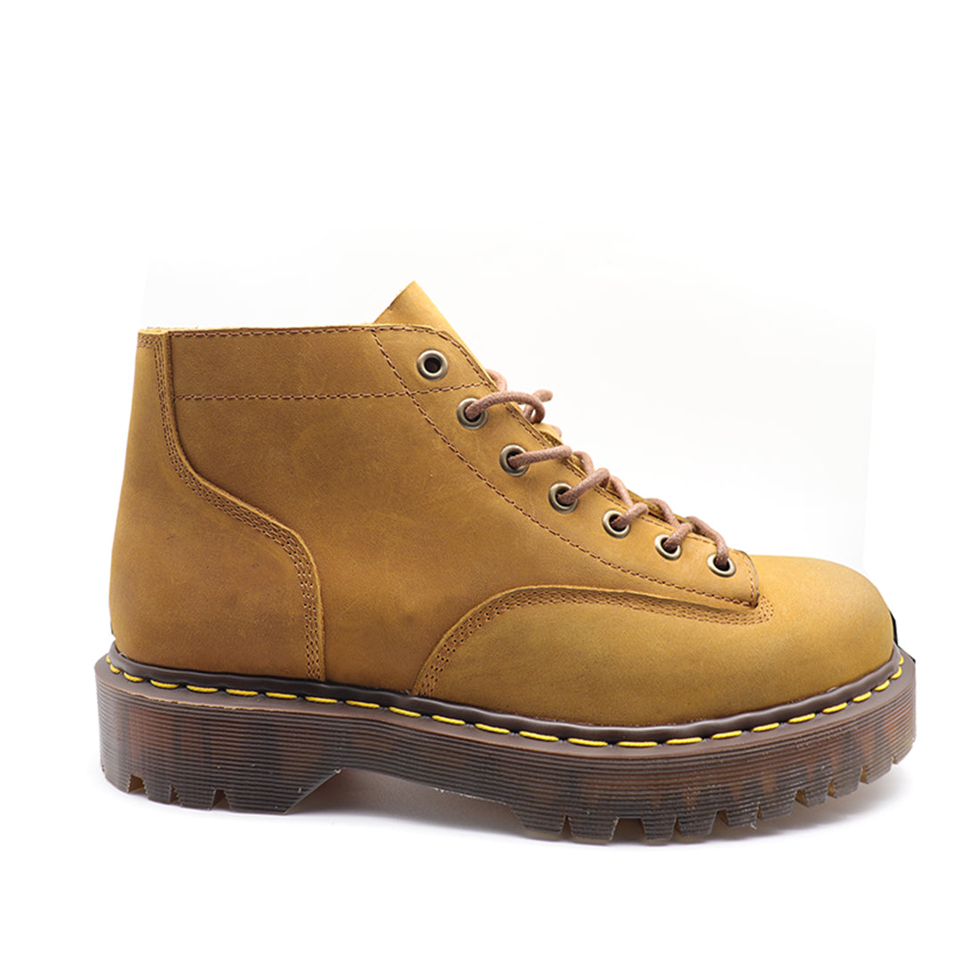 Men's Joyce Earthy Yellow Crazy Horse matte Goodyear Welt Low Top Boots