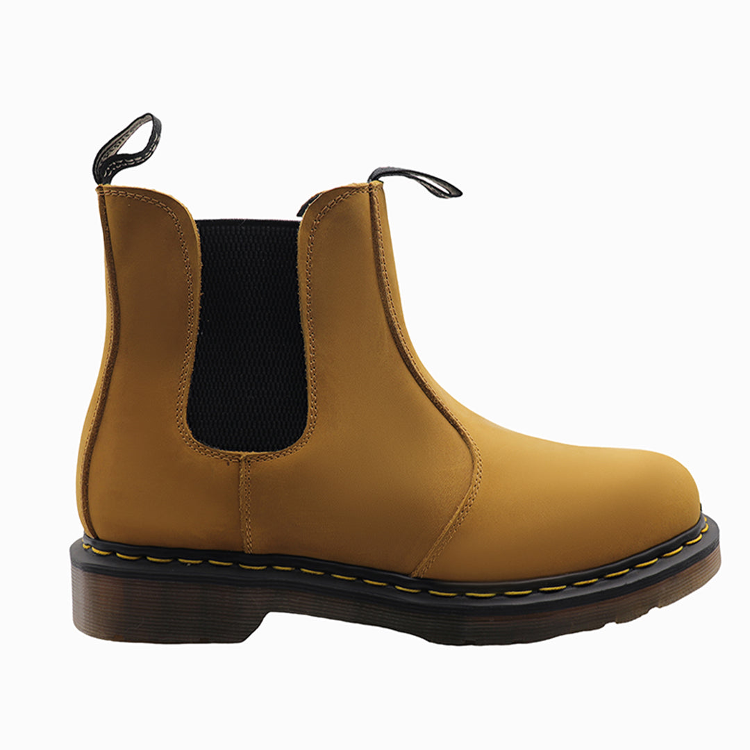 Men's Jared Earthy matte Yellow Crazy Horse Goodyear Welt Ankle Boots