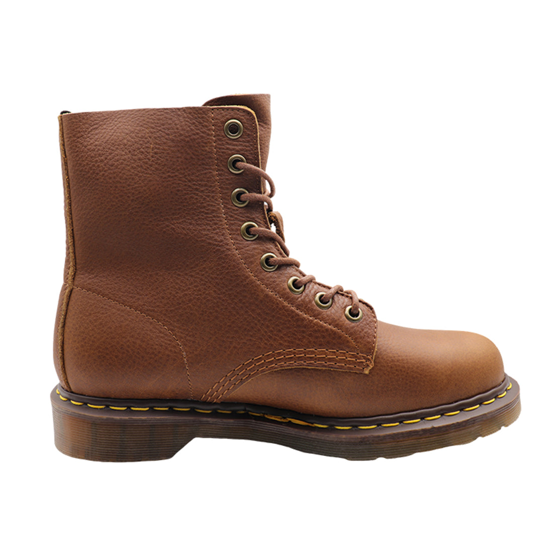 Men's Eden Brown Full-grain Leather Goodyear Welt Boots