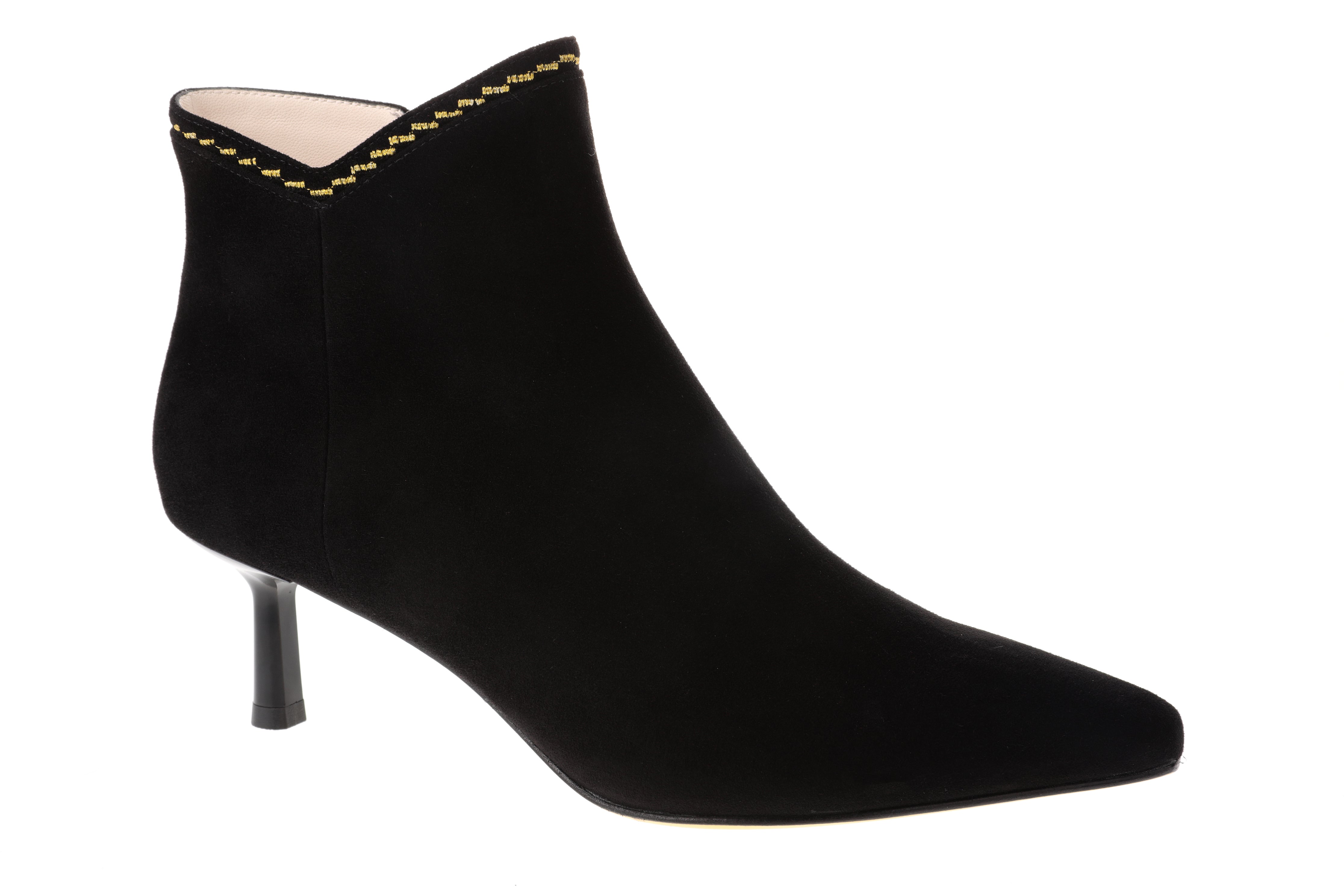 WOMEN'S RHAPSODY BLACK ANKLE BOOTS
