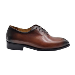 Men's brown classic cowhide oxford