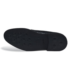 Mens Black Alligator Shoes | Men's Luxury Best Italian Leather Shoes | Exotic Mens Shoes