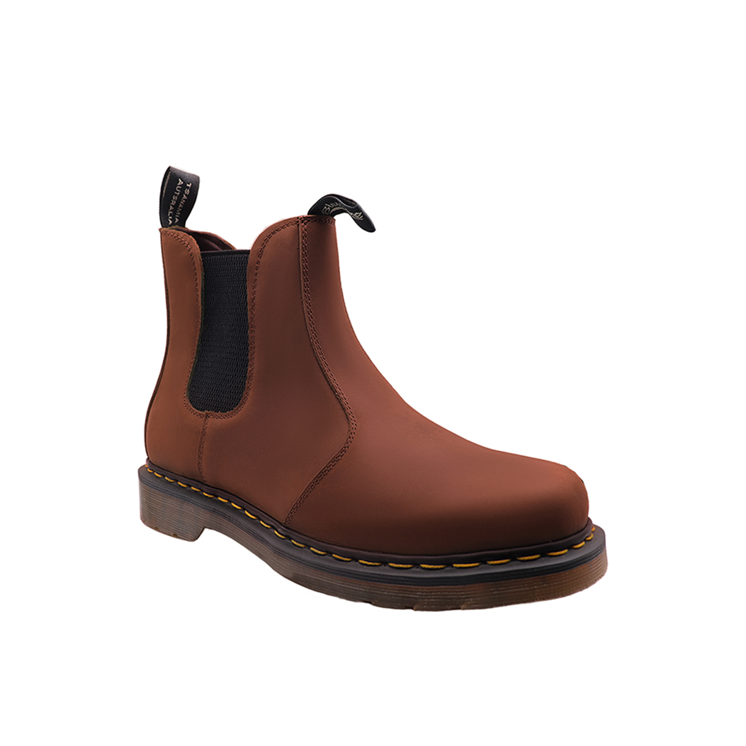 Men's Jared Brown matter Crazy Horse Leather Gooddyear Welt Ankle Boots