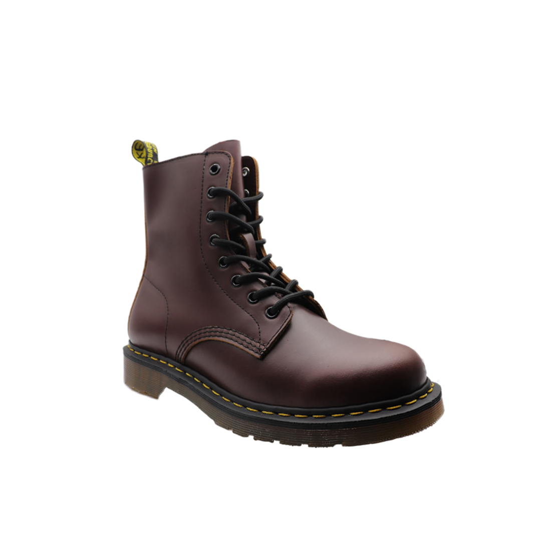 Men's Eugene Red Cowhide Leather Goodyear Welt Lace Up old English Boots