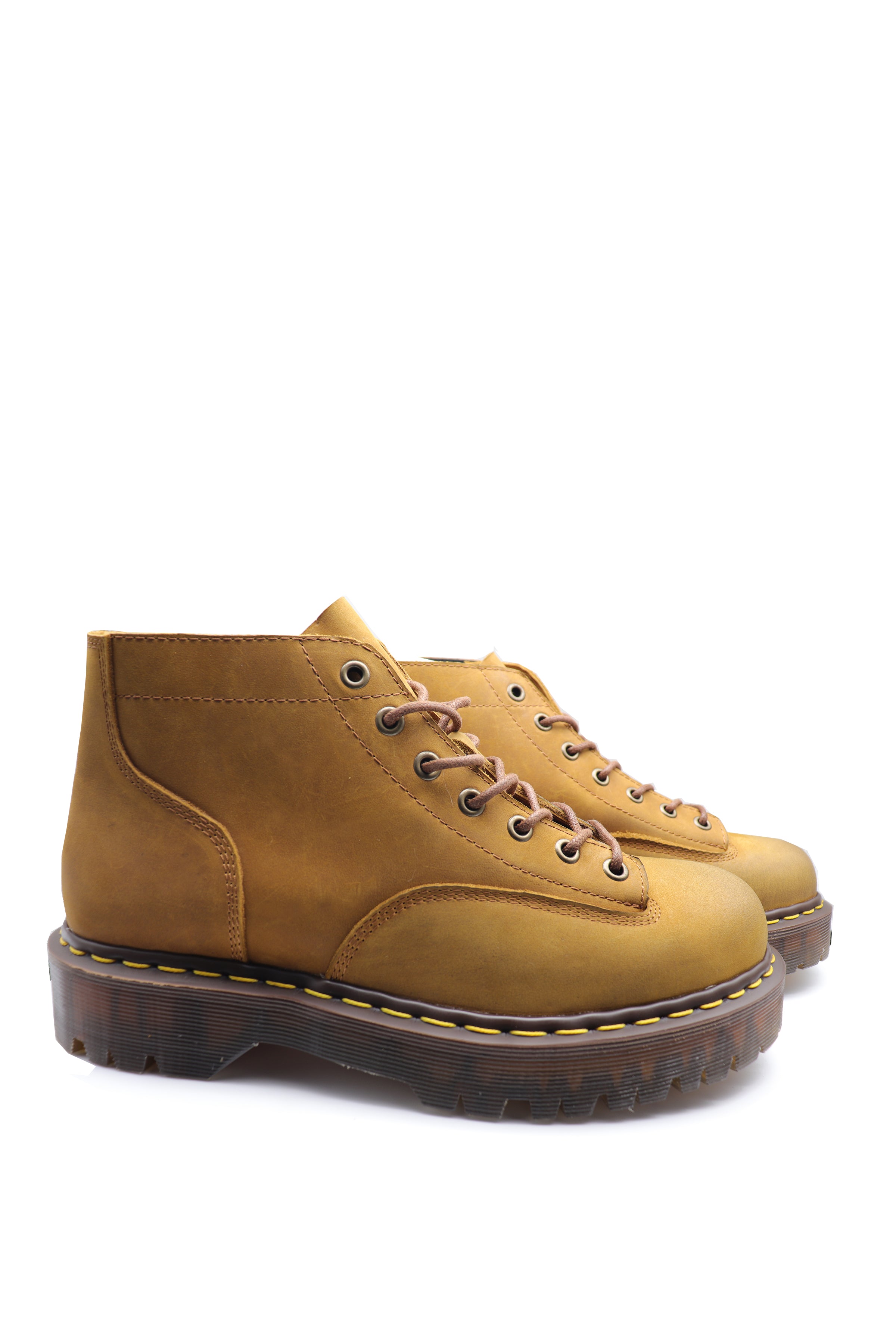 Men's Joyce Earthy Yellow Crazy Horse matte Goodyear Welt Low Top Boots