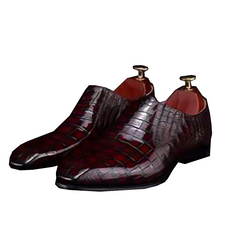 Good man alligator men's shoe