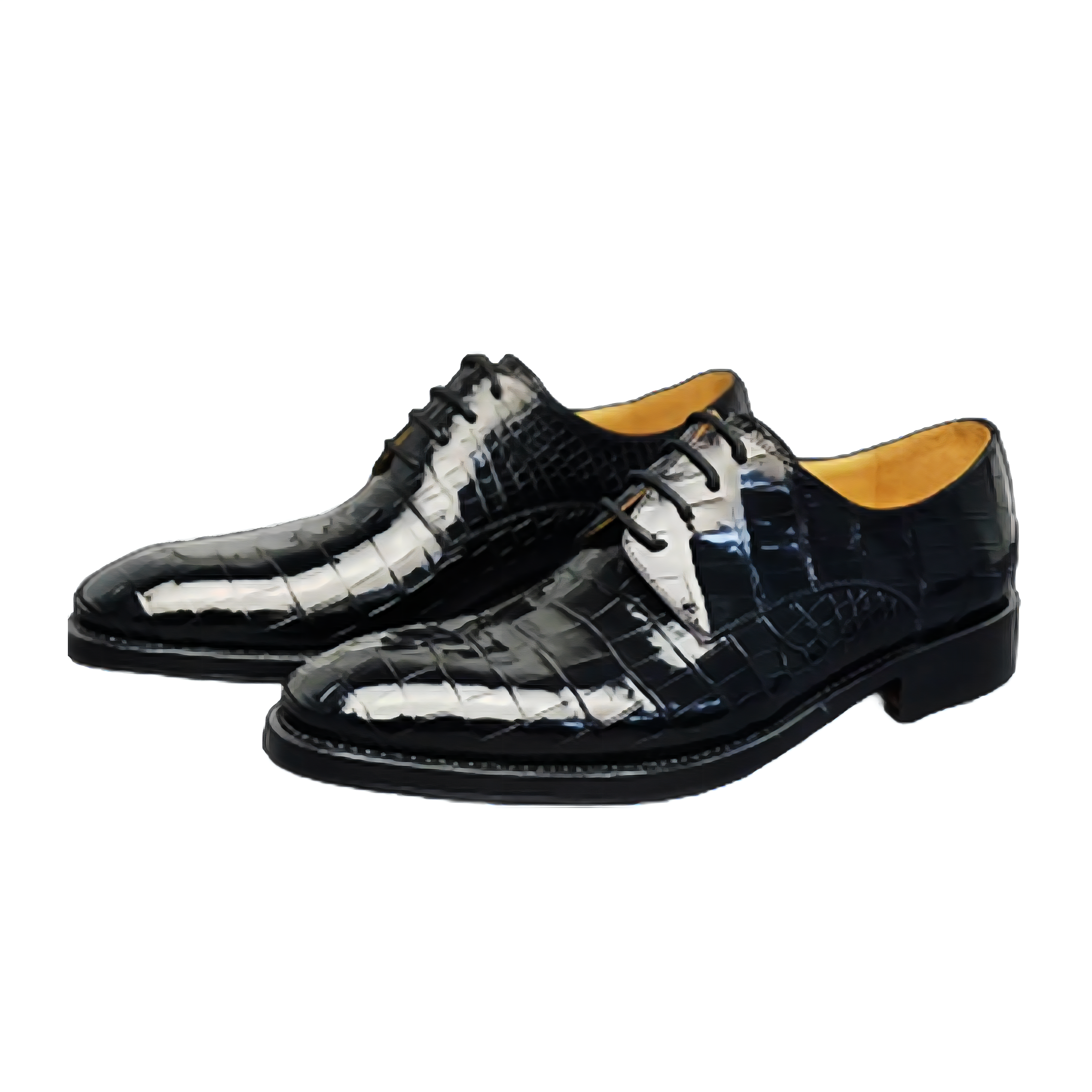DESIGNER SHOES MEN'S GENUINE HORNBACK