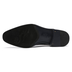 Men's New Cowhide Leather Oxford Black Lace up Stylish Shoes