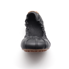 black minimalistic Flat Commuter Shoes for Women