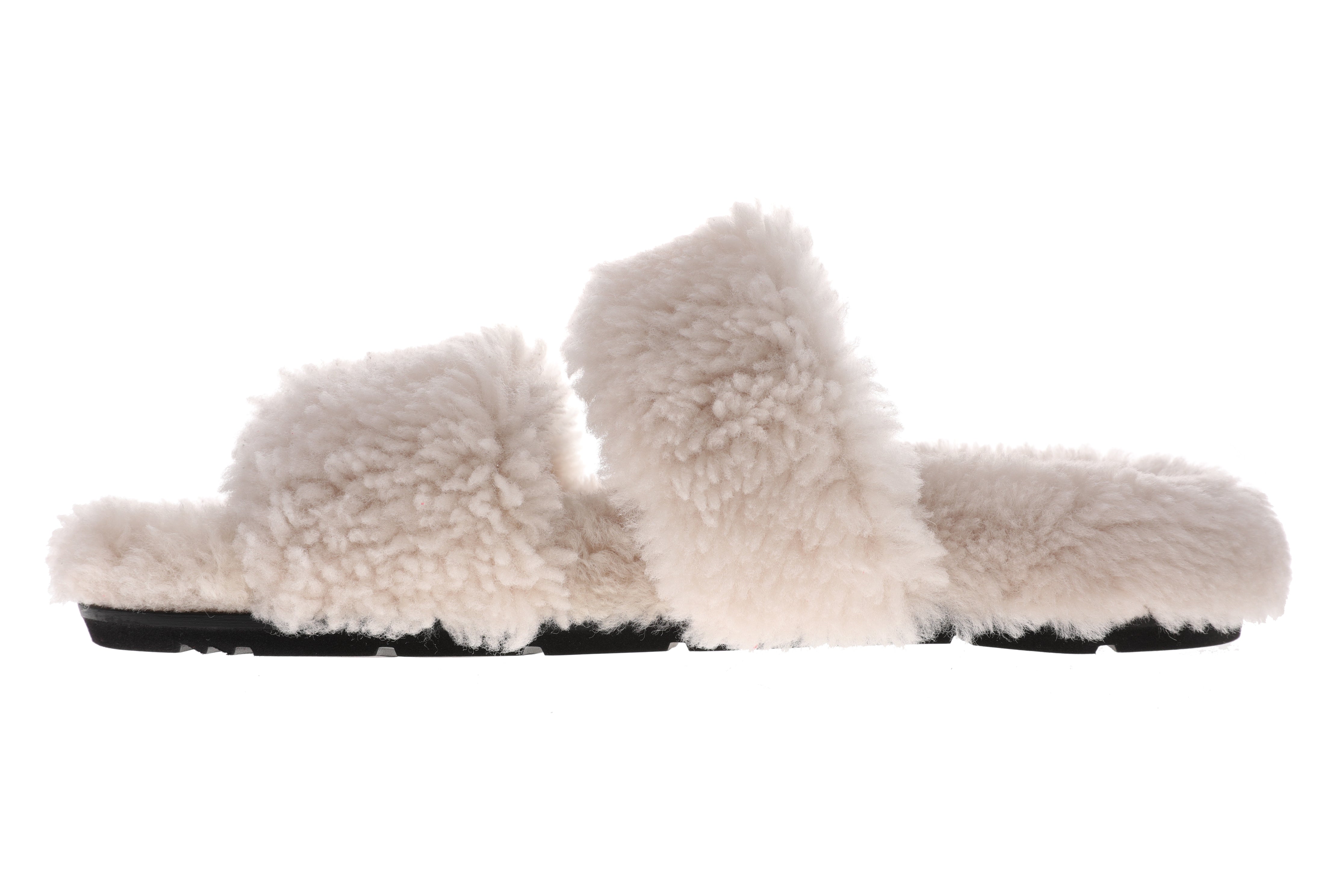 Women's khaki new beginning  Faux-Fur slipper