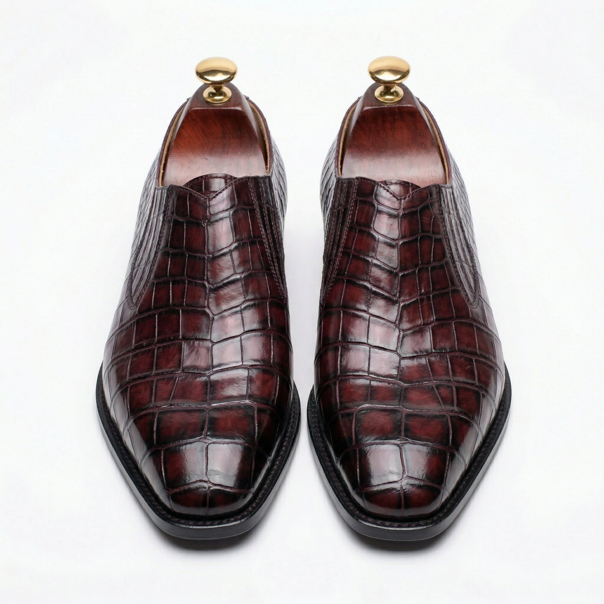 Good man alligator men's shoe