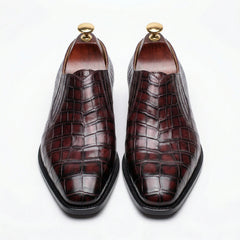 Good man alligator men's shoe