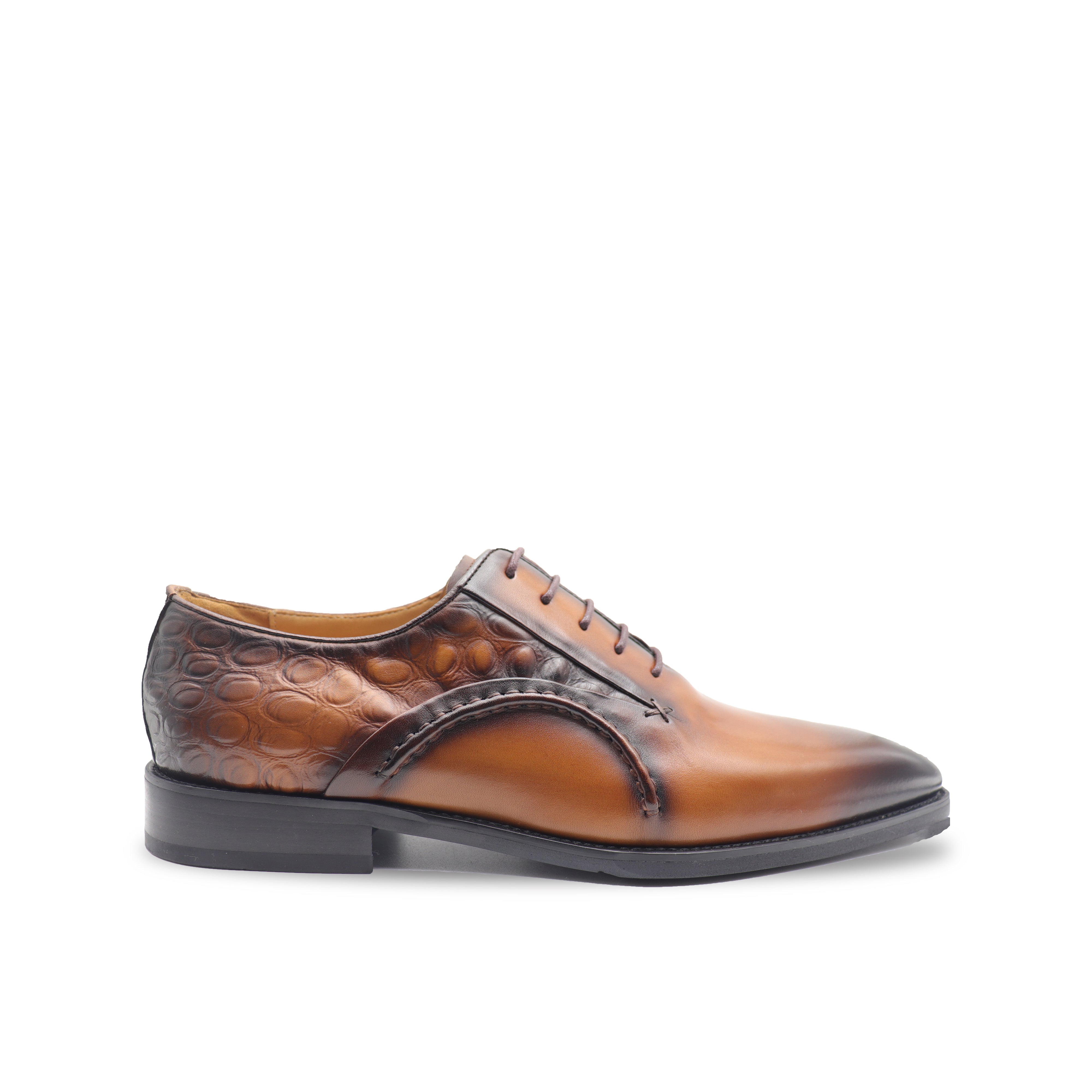Men's brown high-end business cowhide shoes 11.5 US Men's brown high-end business cowhide shoes 11.5 US