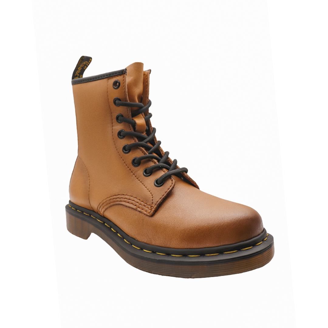 Brown Cowhide Leather Goodyear Welt Ankle Boots