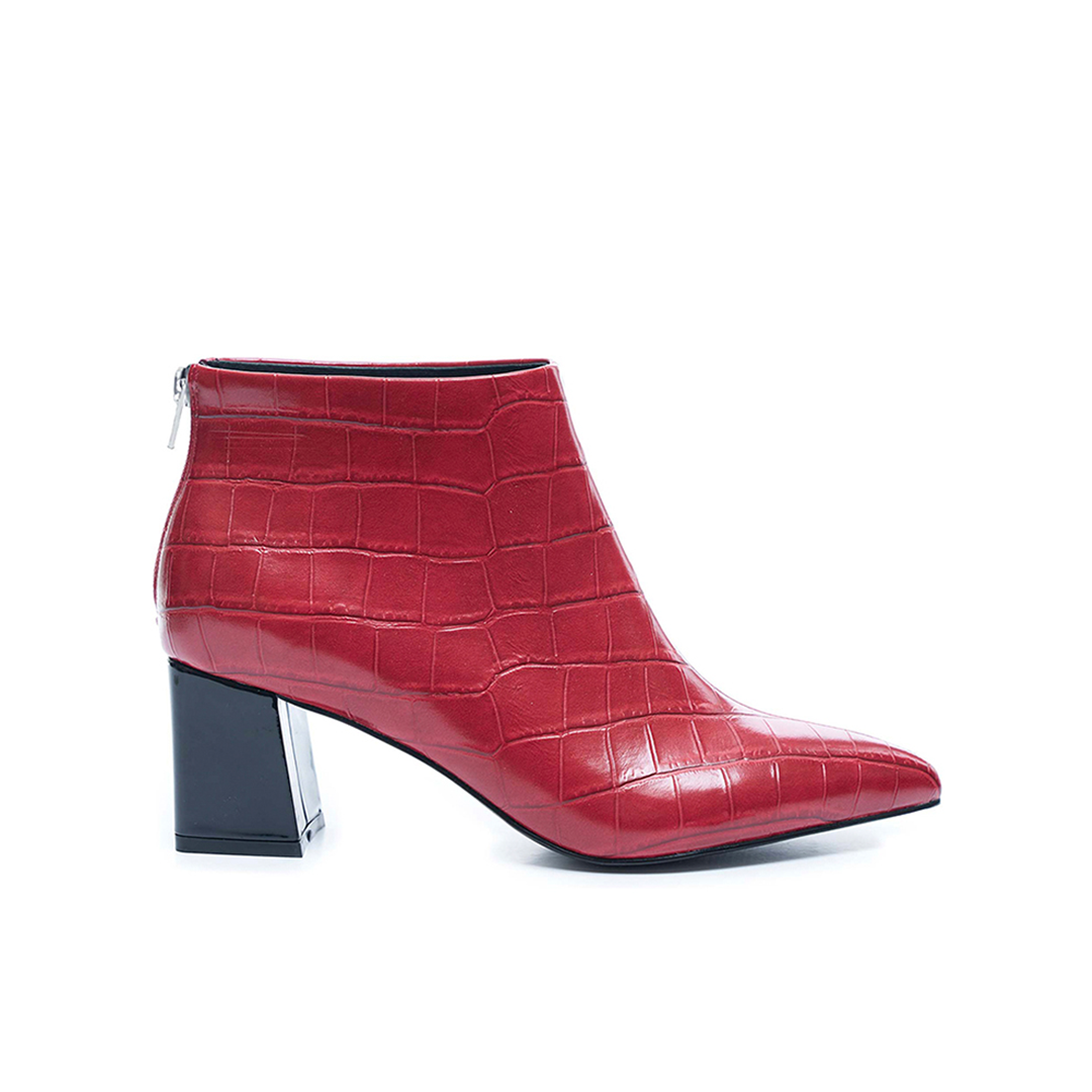 Red 2025 croc heels