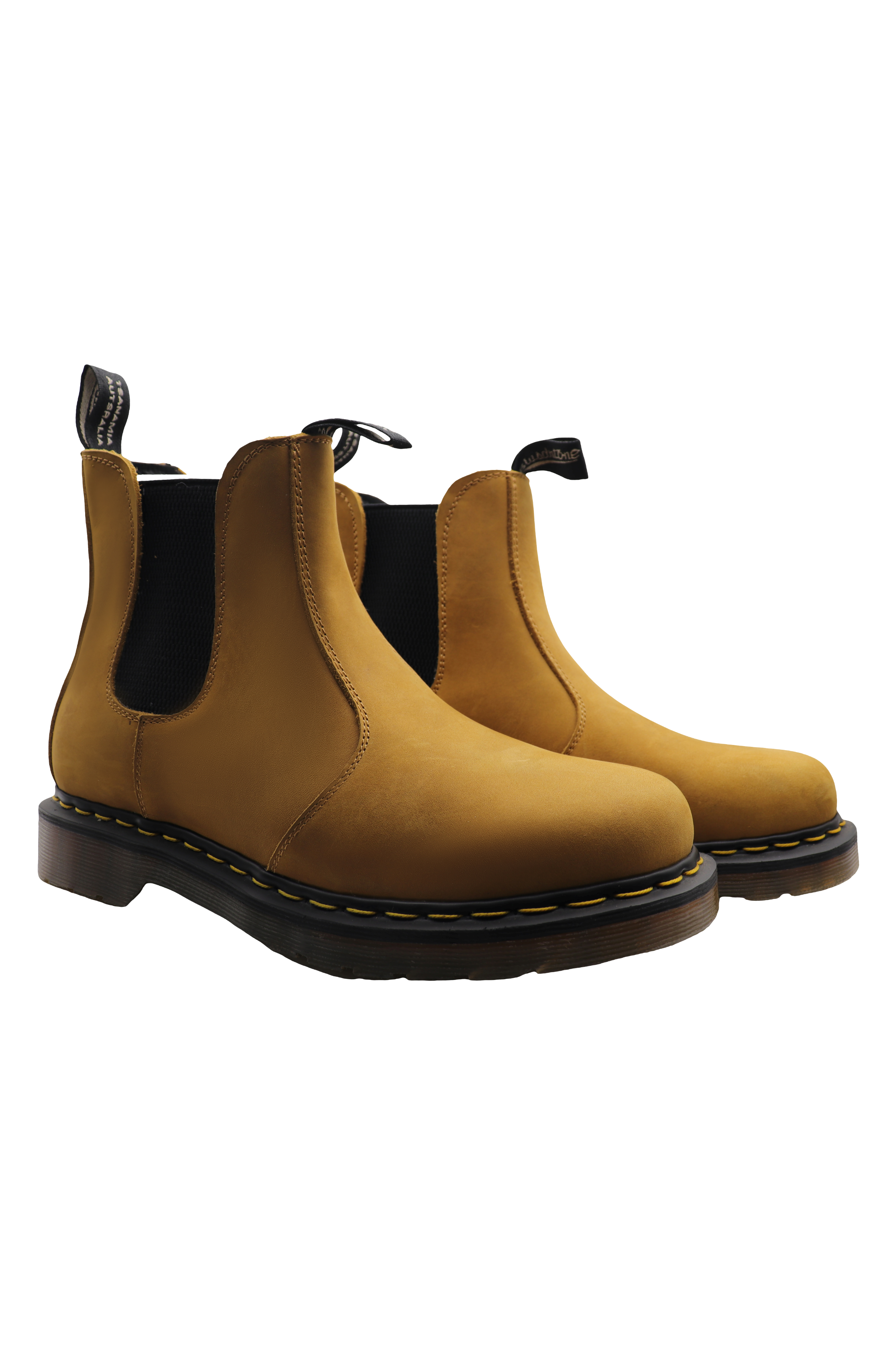 Men's Jared Earthy matte Yellow Crazy Horse Goodyear Welt Ankle Boots