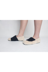 Color Block Faux Fur Slippers - VHNY 