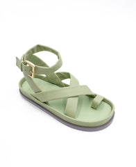 green sandals womens