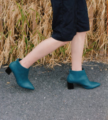 forest green heels