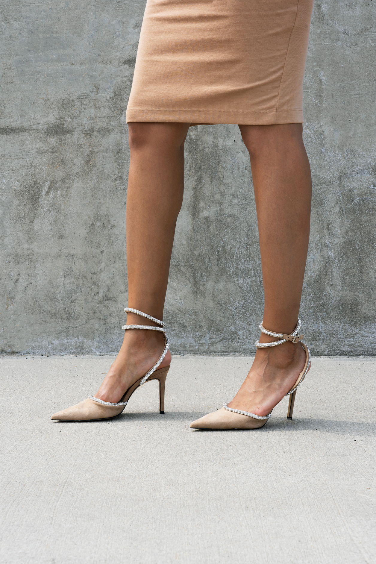 High heels taupe hotsell