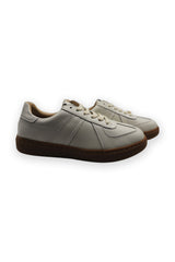 Women's White Double Cowhide Leather Casual Shoes for Everyday Wear