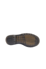 Women's Black British Style Bright Surface Cowhide Leather Single Shoes